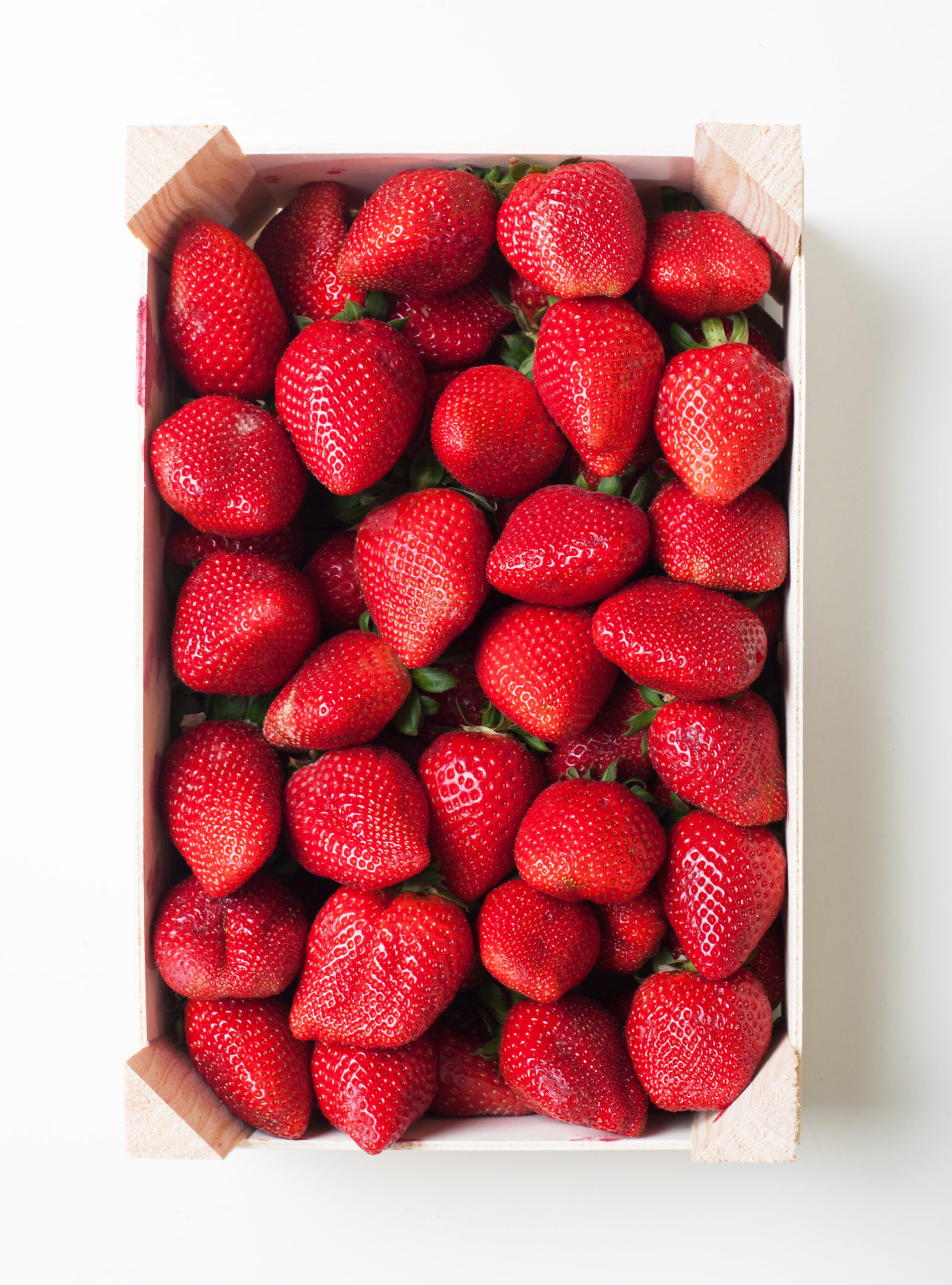 Strawberries in Dubai supermarket